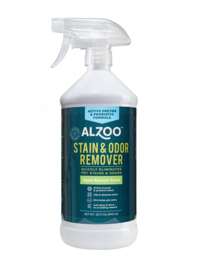 Alzoo Stain & Odor Remover Spray Apple Blossom 32oz.