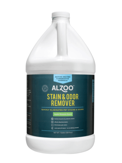 Alzoo Stain & Odor Remover Apple Blossom 1gal.