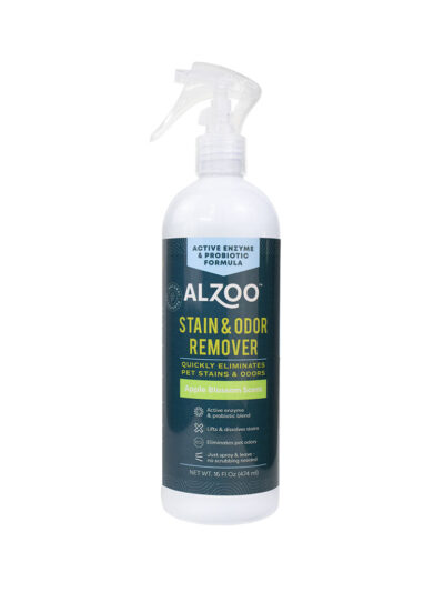 Alzoo Stain & Odor Remover Spray Apple Blossom 16oz.