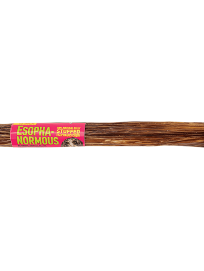 Etta Says Dog Grain Free Esophagus Bully Chew 10 Inch (Case of 18)