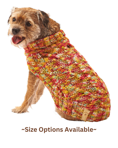 Fashion Pet Lookin' Good! Dog Multi-Crochet Sweater (Size Options)