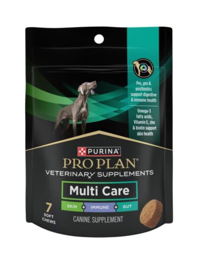 Purina Pro Plan Veterinary Diets Multi Care Soft Chew Supplement for Dogs, 7 count