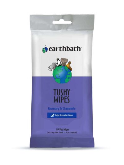 Earthbath Tushy Wipes, Rosemary & Chamomile 1ea/30 ct