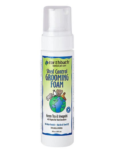 earthbath Dog Foam Shed Control 8 oz.