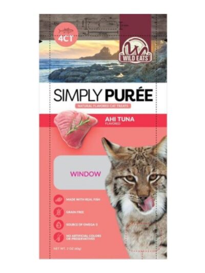 Wild Eats Cat Puree Treats Ahi Tuna 4 Pk