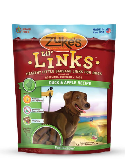 Zukes Dog Lil Links Duck 6 oz.