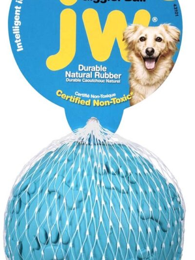 JW Pet Giggler Ball Dog Toy Assorted 1ea/LG