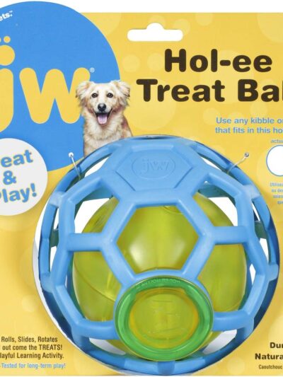 JW Pet Hol-ee Treat Ball Dog Toy Assorted 1ea/One Size