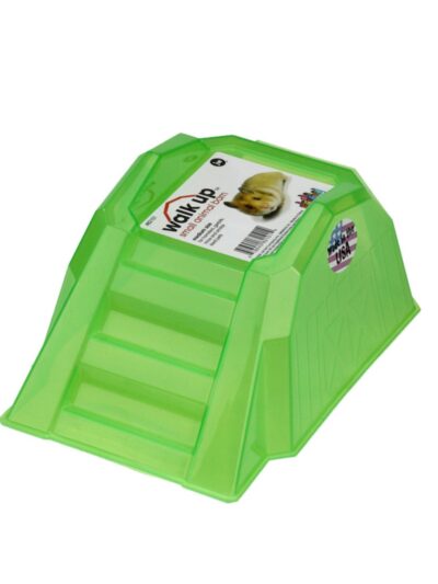 JW Pet Walk Up Barn for Small Animals Green 1ea/MD