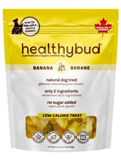 Healthy Bud Dog 5.3oz. Banana Chips