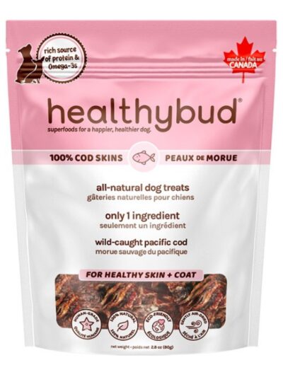 Healthy Bud Dog 2.8oz. Cod Skin Cubes