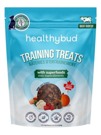 Healthy Bud Dog 6.5oz. Training Treats Beef with Superfoods