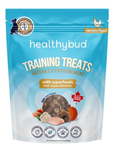 Healthy Bud Dog 6.5oz. Training Treats Salmon with Superfoods