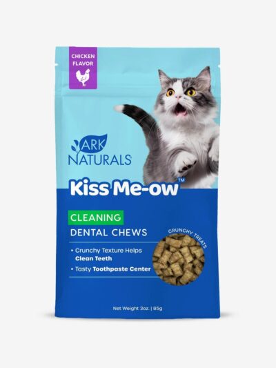 Ark Naturals Cat Dental Chews Kiss Me-Ow Cleaning Chicken 3oz.
