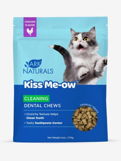Ark Naturals Cat Dental Chews Kiss Me-Ow Cleaning Chicken 6oz.