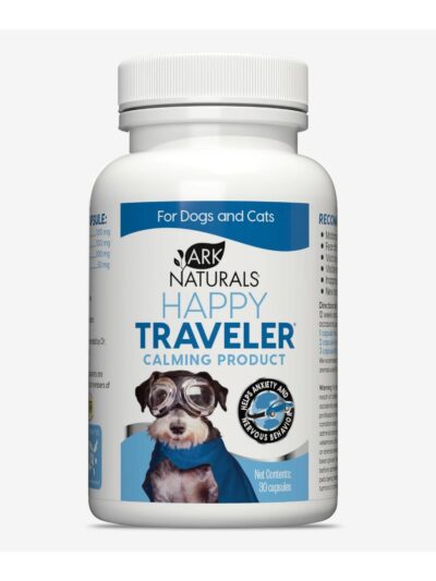 Ark Naturals Happy Traveler Dog And Cat Capsules, 30 Capsules