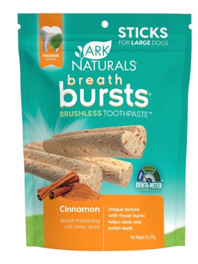 Ark Naturals Dog Breath Bursts Cinnamon Sticks 10oz.