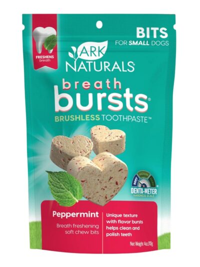 Ark Naturals Dog Breath Bursts Peppermint Bits 4oz.