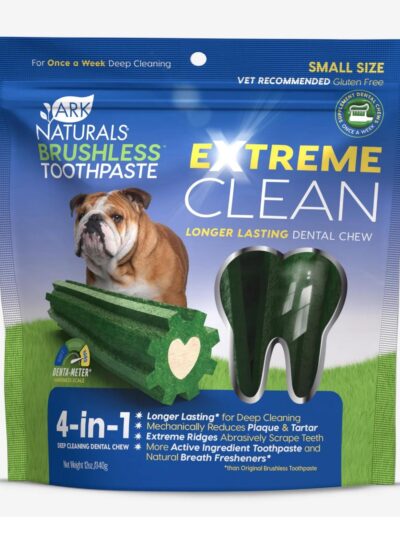 Ark Naturals Dog Brushless Toothpaste Extreme Clean Small 12oz.