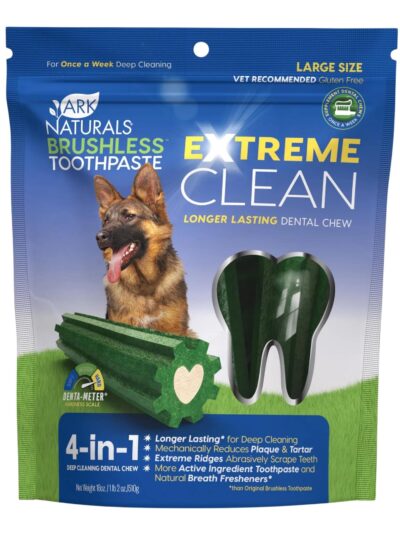 Ark Naturals Dog Brushless Toothpaste Extreme Clean Large 18oz.