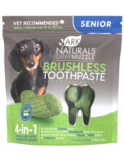 Ark Naturals Gray Muzzle Brushless Toothpaste Small/Medium 4.1oz.