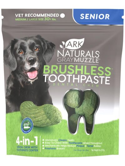Ark Naturals Gray Muzzle Brushless Toothpaste Medium/Large 4.1oz.