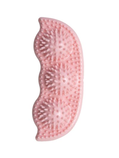 Snugarooz Pea Podz Eco TPR  Dog Toy Pink 5in.