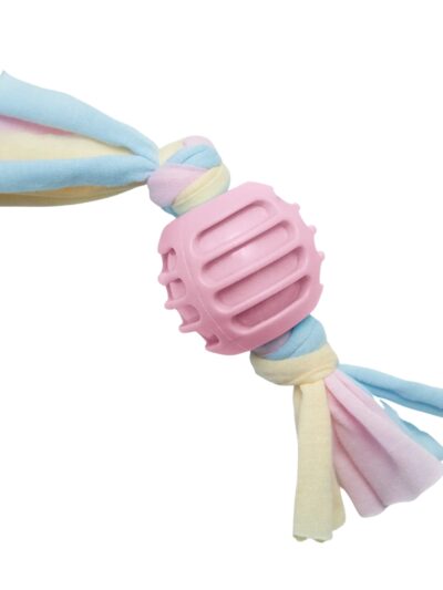 Snugarooz Snuggle Ball Eco TPR Dog Toy Pink 8.5in.