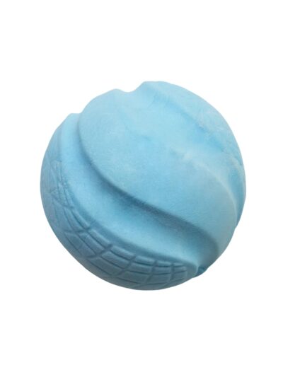 Snugarooz Sky Bounce Ball Eco TPR Dog Toy Blue 3in.