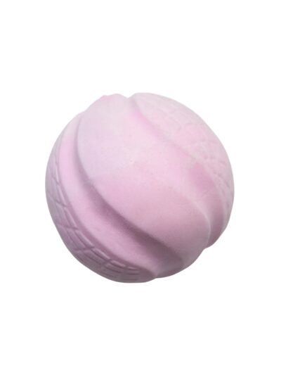 Snugarooz Sky Bounce Ball Eco TPR Dog Toy Pink 3in.