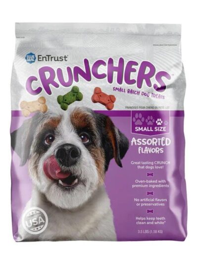 Blue Seal Entrust Crunchers Small Batch Dog Treats Assorted Small - 3.5Lbs.