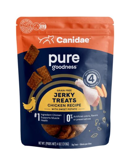Pure Goodness Jerky Treats Chicken/Sweet Potato 4oz.