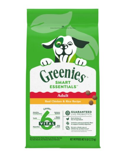 Greenies Smart Essentials Adult Dry Dog Food Chicken  Rice, 1ea/6 lb