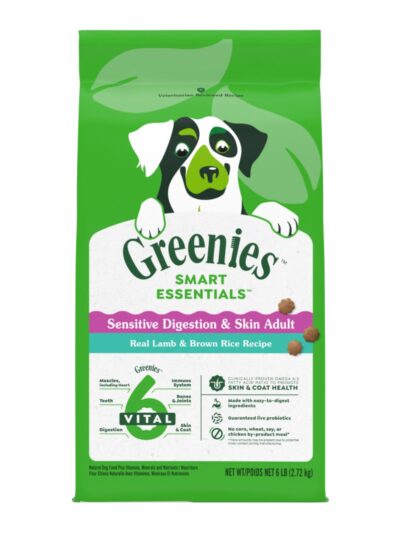 Greenies Smart Essentials Sensitive Digestion  Skin Dry Dog Food Lamb, 1ea/6 lb
