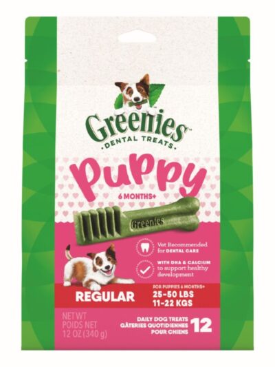 Greenies Puppy 6 Months Dog Dental Treats Regular, 1ea/12 oz