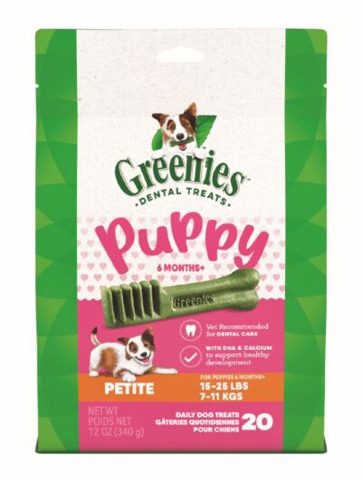 Greenies Puppy 6 Months Dog Dental Treats Petite, 1ea/12 oz