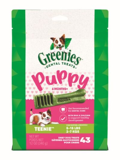 Greenies Puppy 6 Months Dog Dental Treats Teenie, 1ea/12 oz