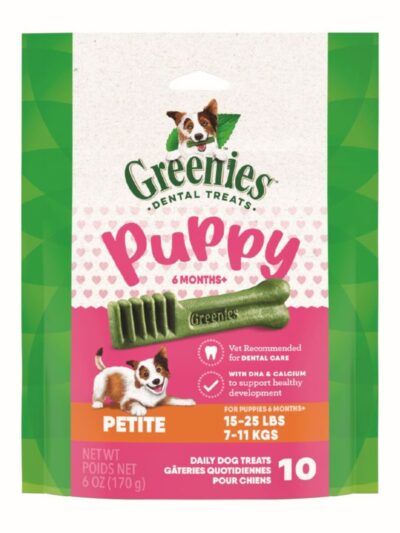Greenies Puppy 6 Months Dog Dental Treats Petite, 1ea/6 oz