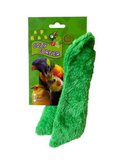 A & E Cages Happy Beaks Snuggle Corner Assorted 1ea/MD