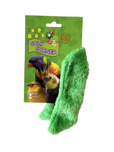 A & E Cages Happy Beaks Snuggle Corner Assorted 1ea/SM