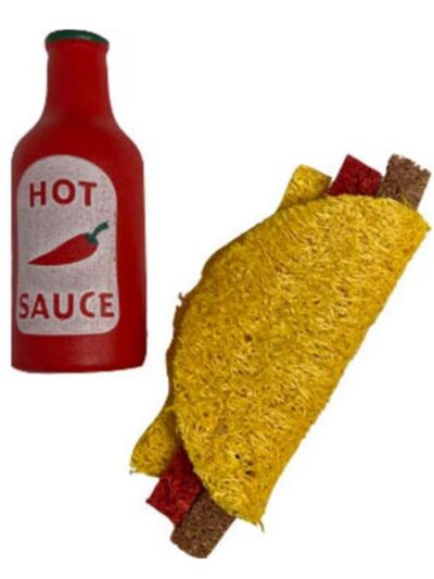 A & E Nibbles-Spicy-Taco-Toy