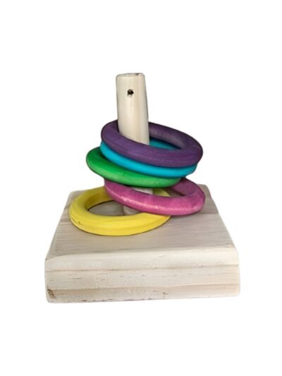 A & E Cages Happy Beaks Beak Toss Bonanaza Bird Toy 1ea