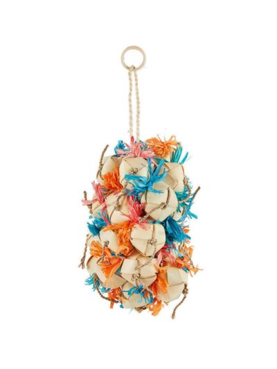 A & E Cages Happy Beaks Crunchy Grapes Medium Bird Toy 1ea