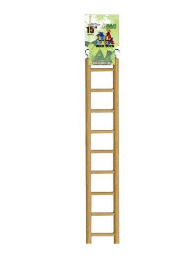 A & E Cages Happy Beaks Small Ladder Bird Toy 1ea/15 in.