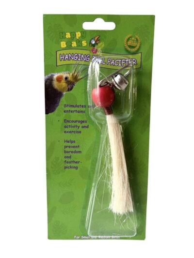 A & E Cages Happy Beaks Preening Toy with Bell Bird Toy 1ea/LG