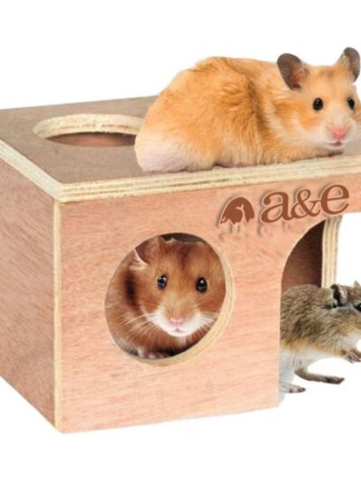 A & E Nibbles-Hamster/Gerbil-Hut-Medium