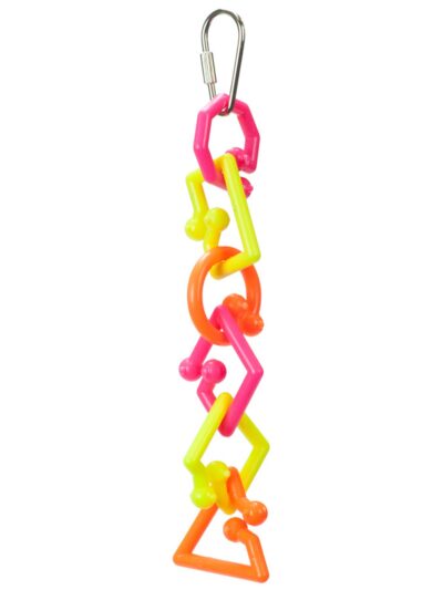 A and E Cages Happy Beaks Silly Links Bird Toy LG