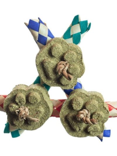 A & E Nibbles-Timothy-Hay-Chews-with-Paper-Finger-Traps