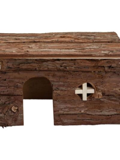 A & E Nibbles-Small-Animal-Large-Log-Cabin-Hut