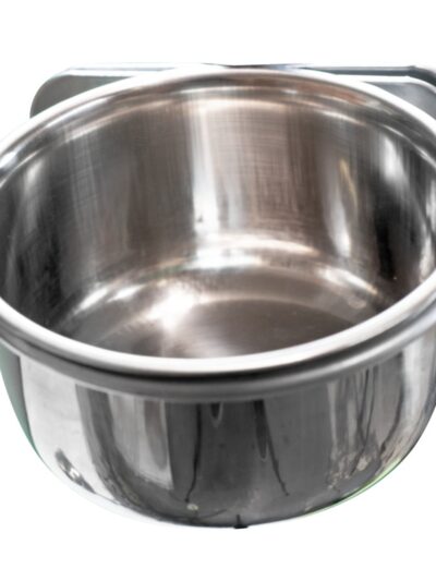 A and E Cages Coop Cup with Ring and Bolt Stainless Steel 5oz